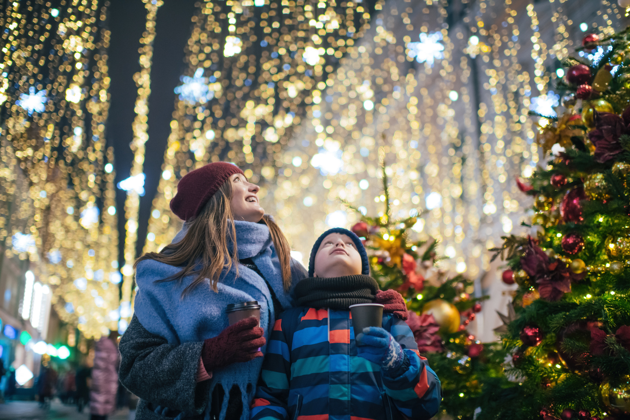 mother-and-son-enjoying-kansas-city-holiday-activities